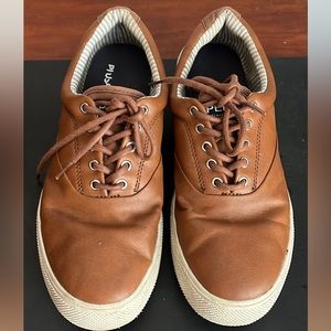 Brown Lace Sperry Shoes
